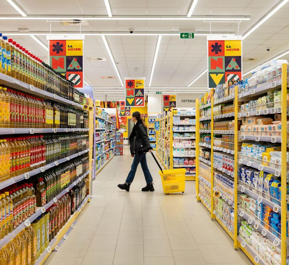 Un supermercado de Alimerka