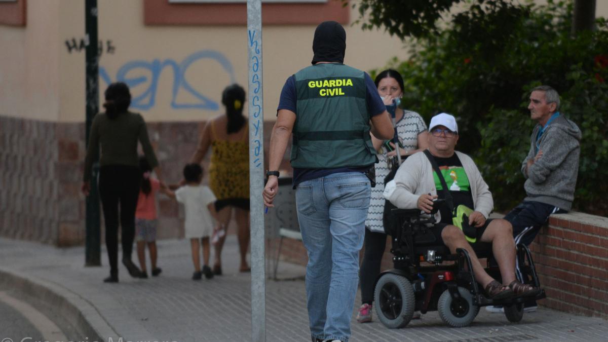 Las imágenes de la operación de la Guardia Civil en Lagunillas