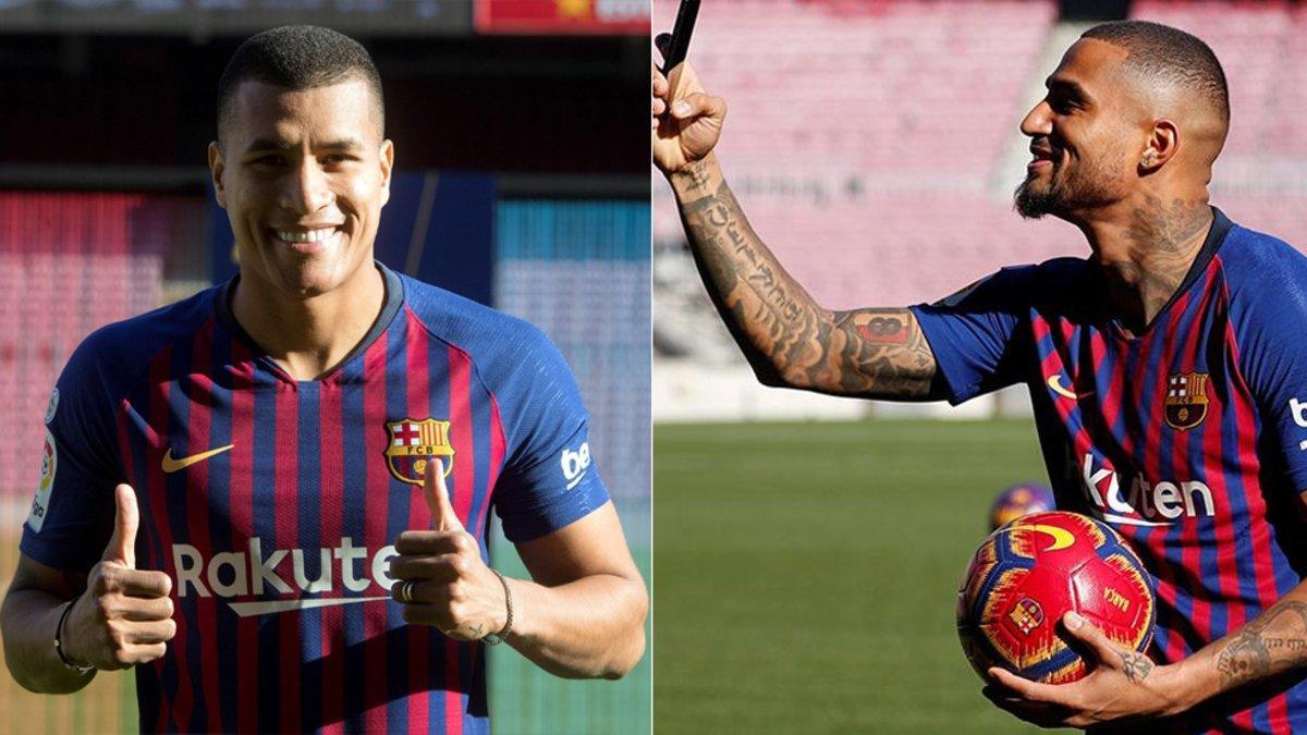 Jeison Murillo y Kevin-Prince Boateng, dos de los fichajes del Barça en este mercado de invierno