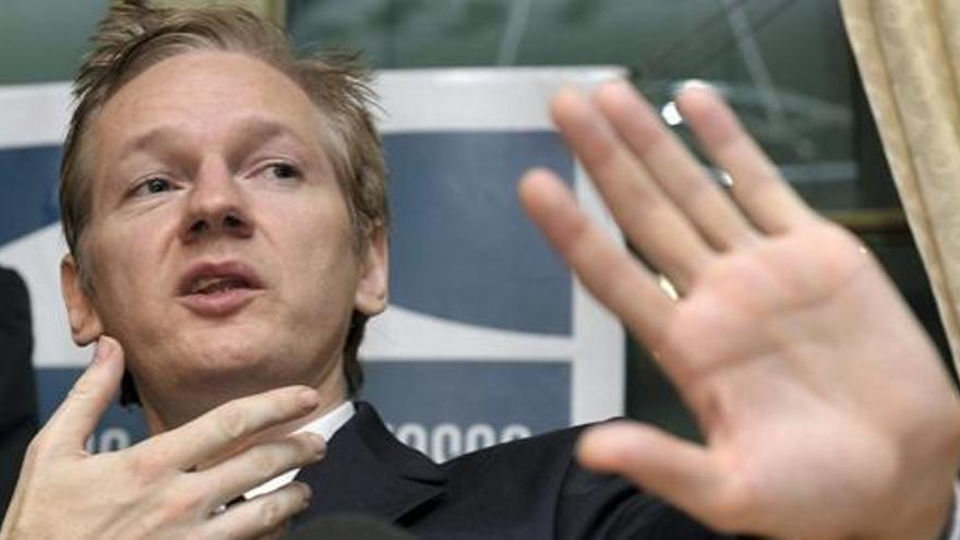 Julian Assange, fundador de Wikileaks, en una rueda de prensa en Ginebra el pasado noviembre.