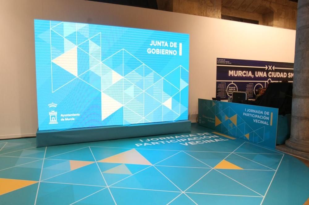 Jornada de Participación Vecinal en el Ayuntamiento de Murcia