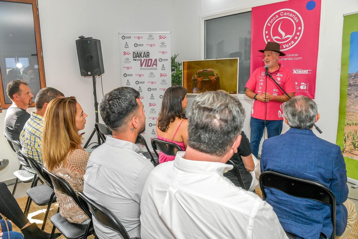 Presentación del 'Elefante Rosa' del 'Dakar por la Vida' Presentación del 'Elefante Rosa' del 'Dakar por la Vida'