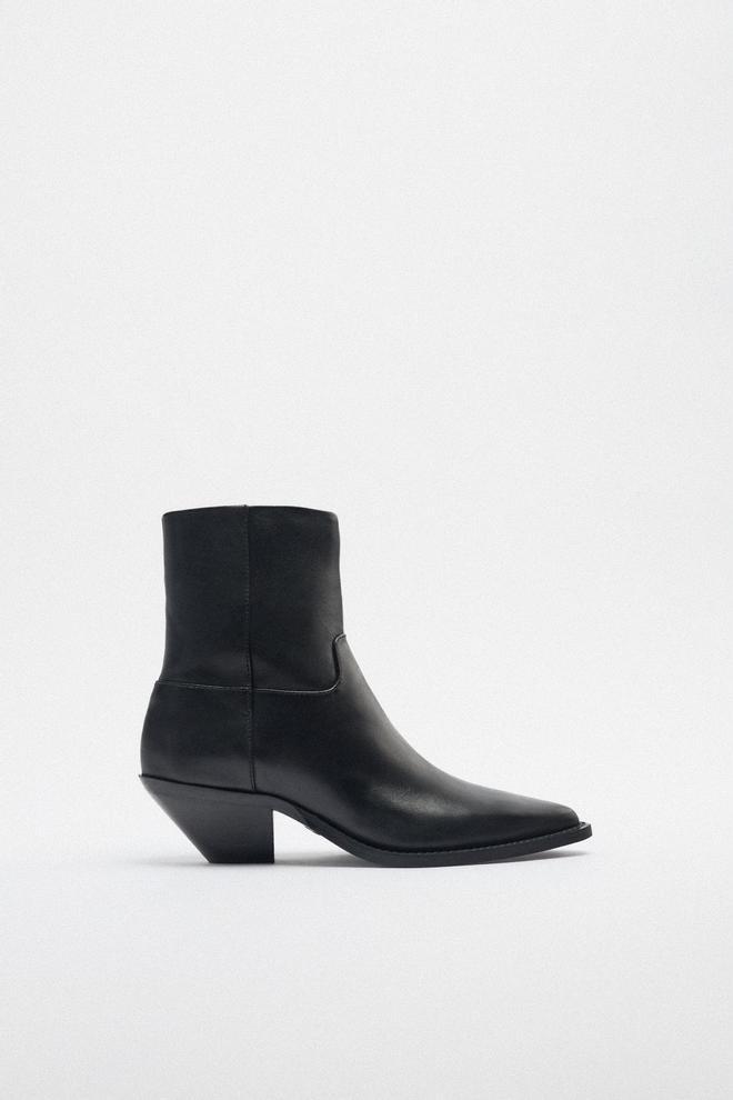 Botines estilo cowboy de Zara