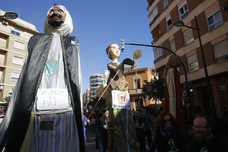 Manifestación contra el PAI de Benimaclet