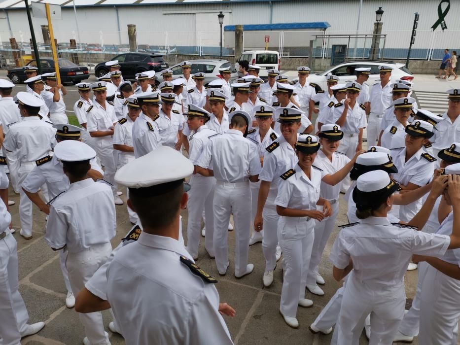 Récord de mujeres en la Escuela Naval. De los 111 alumnos de este año 11 son chicas, la cifra más alta hasta ahora