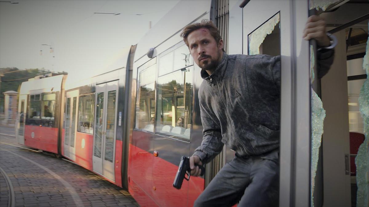 Ryan Gosling, en un fotograma de 'El agente invisible'