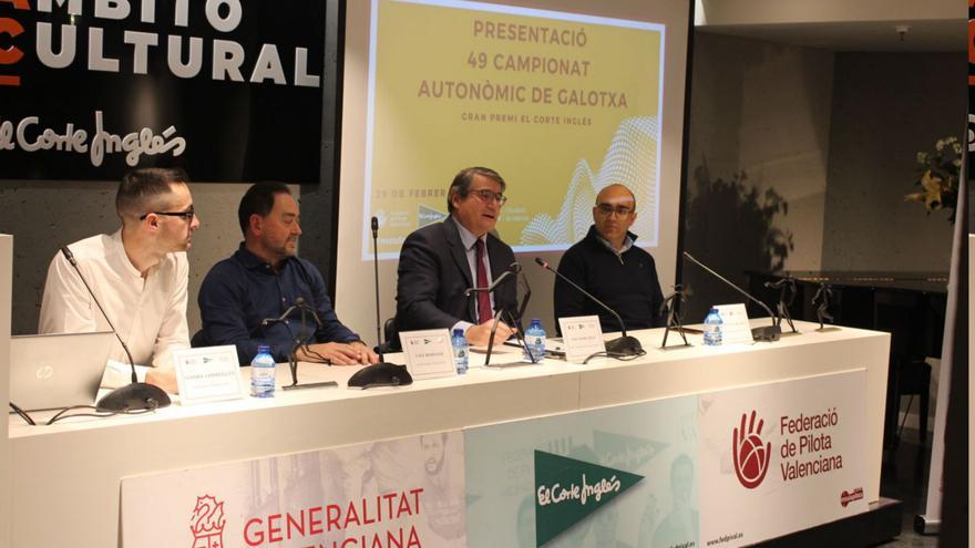 Presentat el 49é Autonòmic El Corte Inglés de galotxa