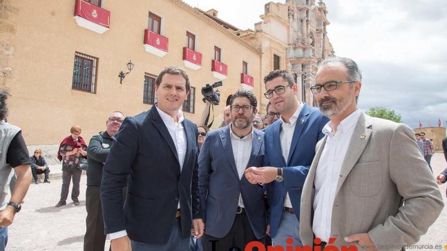 Visita de Albert Rivera a Caravaca