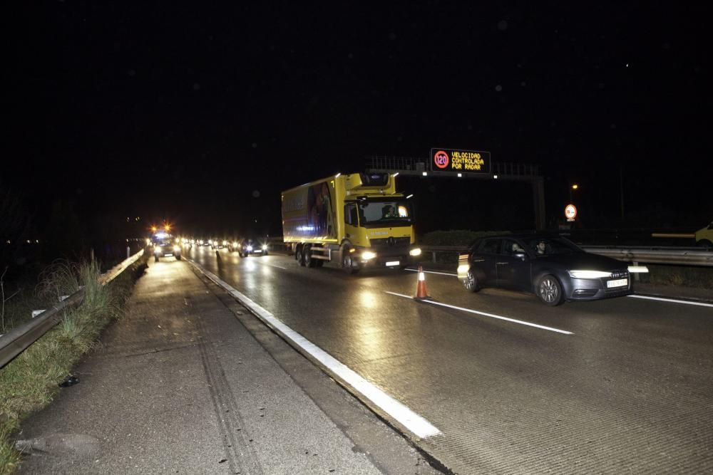 Accidente de tráfico en la "Y"