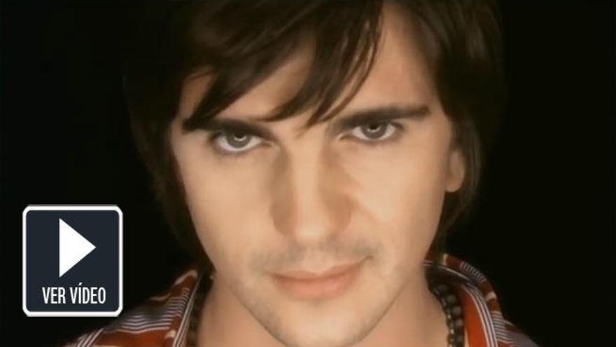 El cantante Juanes durante el videoclip &#039;A Dios Le Pido&#039;.