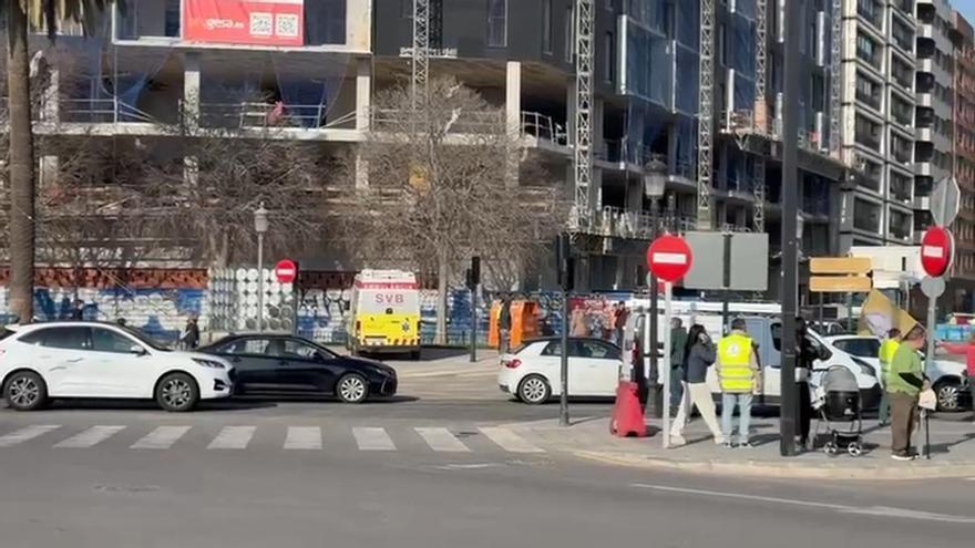 Los taxistas colapsan València