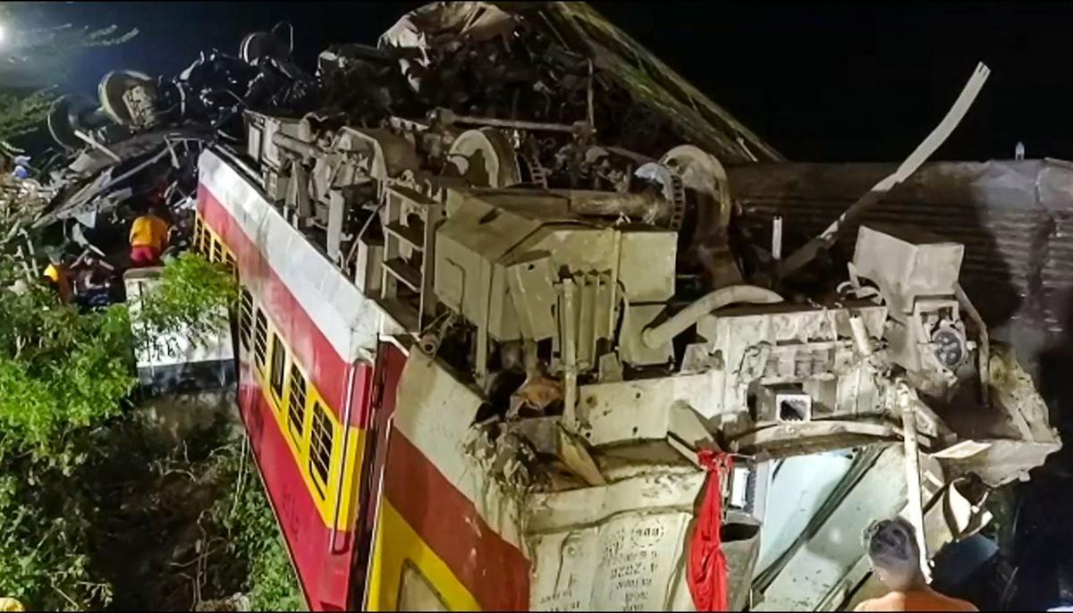 Accidente mortal de tren en la India