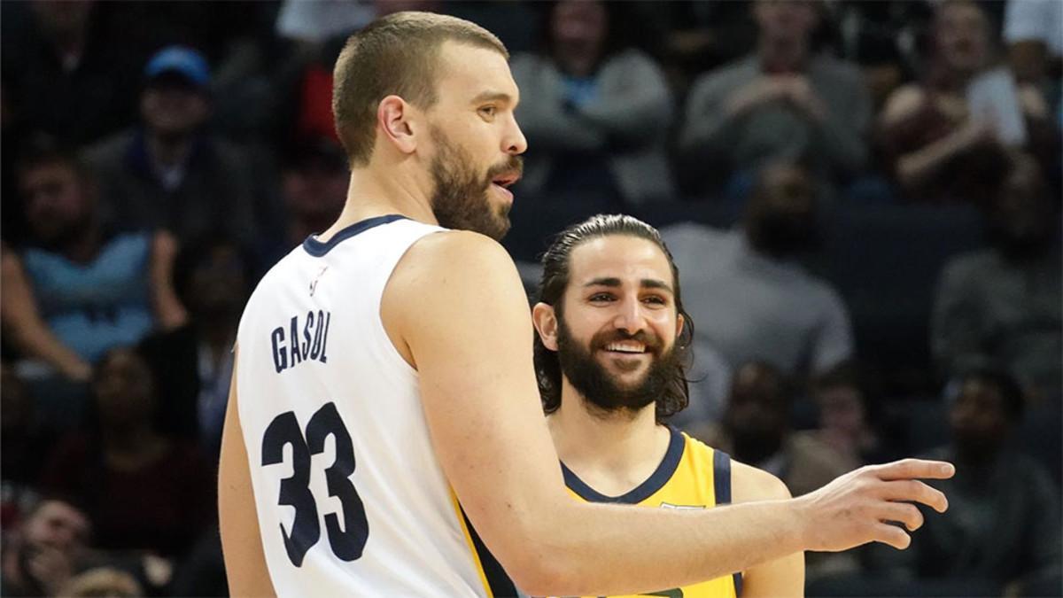 Marc Gasol y Ricky Rubio