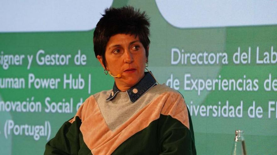 Lorena Paz, experta de la Universidad Argentina de Flores en Fitecu. | |  J. L. F.