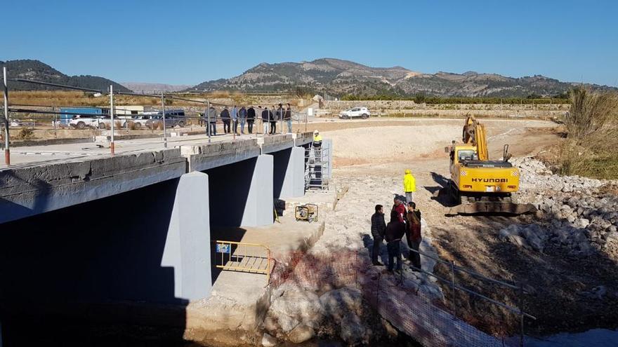 El puente entre el Real y Beniarjó estará acabado en mayo