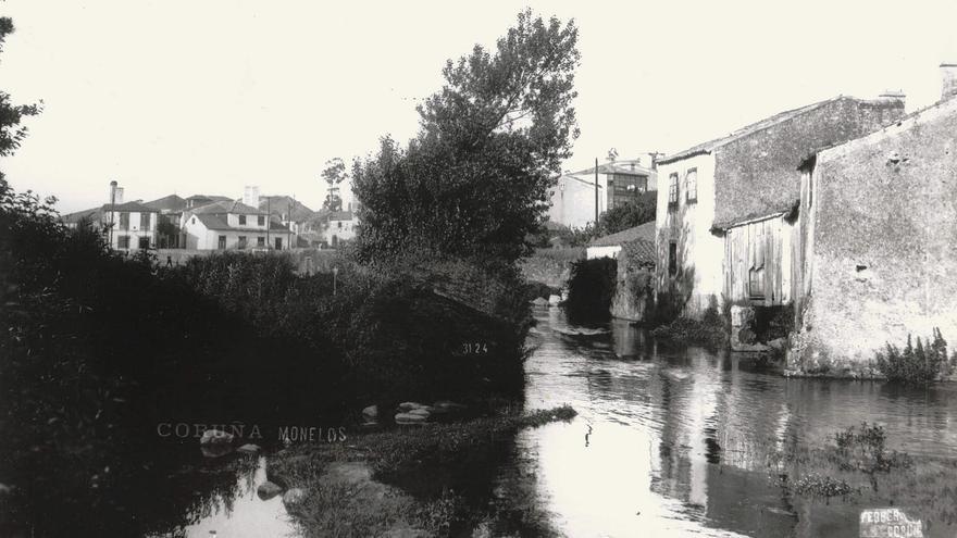 La mujer, la gaita y el puente que se juntaron para dar nombre a un barrio de A Coruña