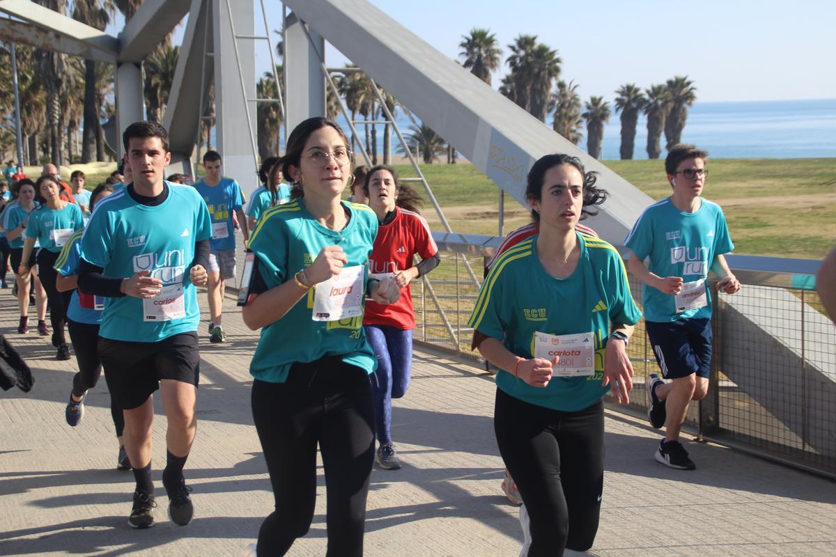 Carrera Unirun 2023 en Barcelona