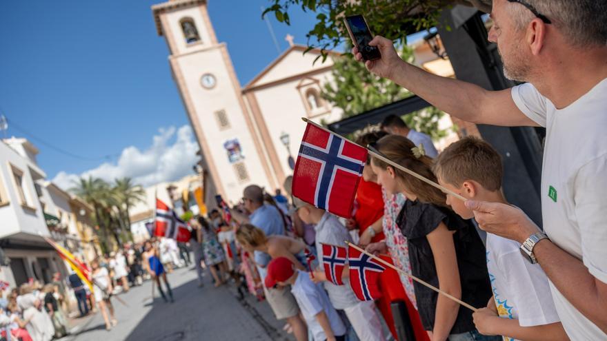 L&#039;Alfàs del Pi se vuelca con el Día de Noruega