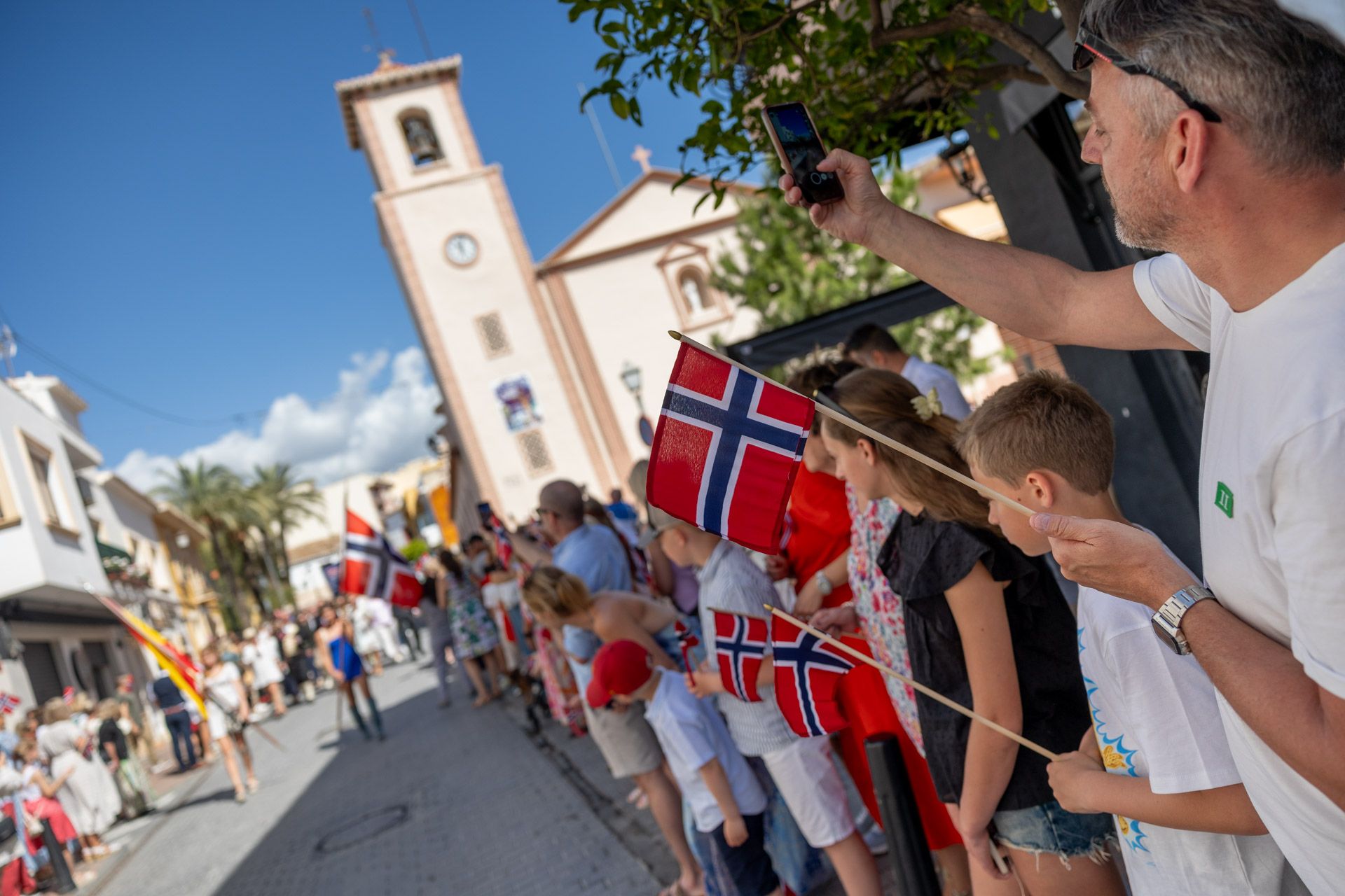 L&#039;Alfàs del Pi se vuelca con el Día de Noruega
