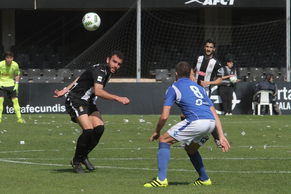 Partido entre el Cartagena y el Melilla