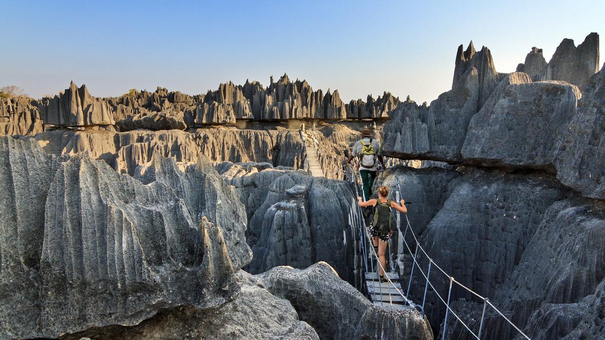 El bosque de rocas más grande del mundo tiene el nombre perfecto: &quot;Donde no puedes caminar&quot;