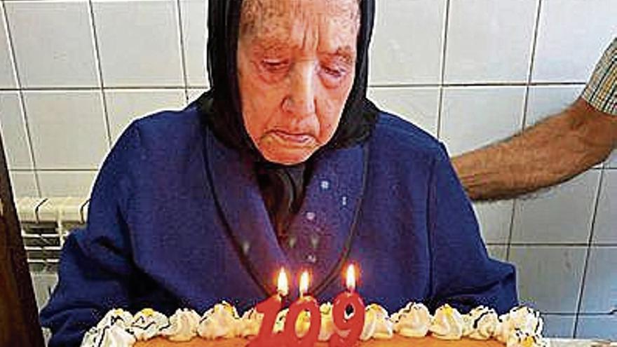 Pascuala Bermúdez, la superabuela de la provincia de Zamora, cumple 109 años