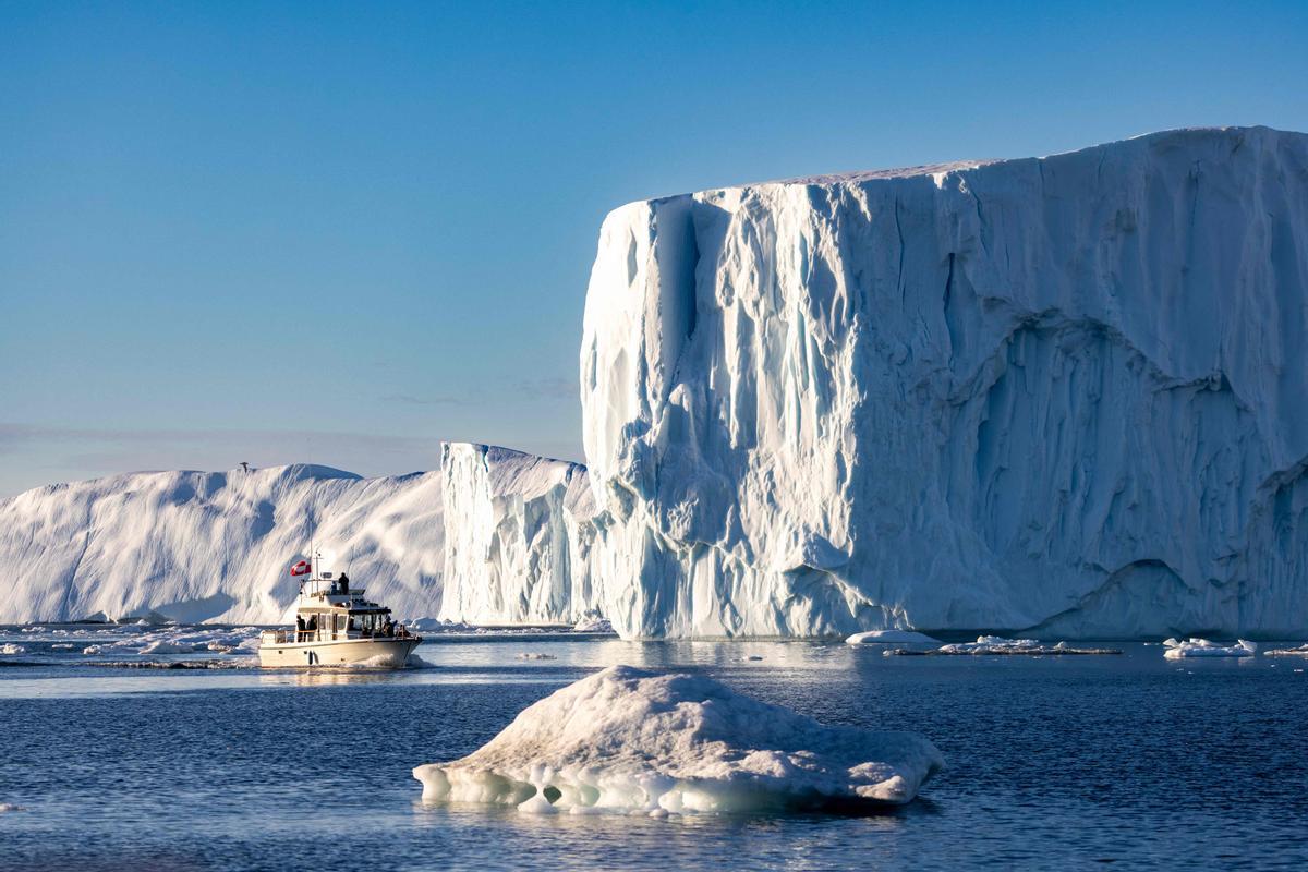 Bahía Disko en Groenlandia