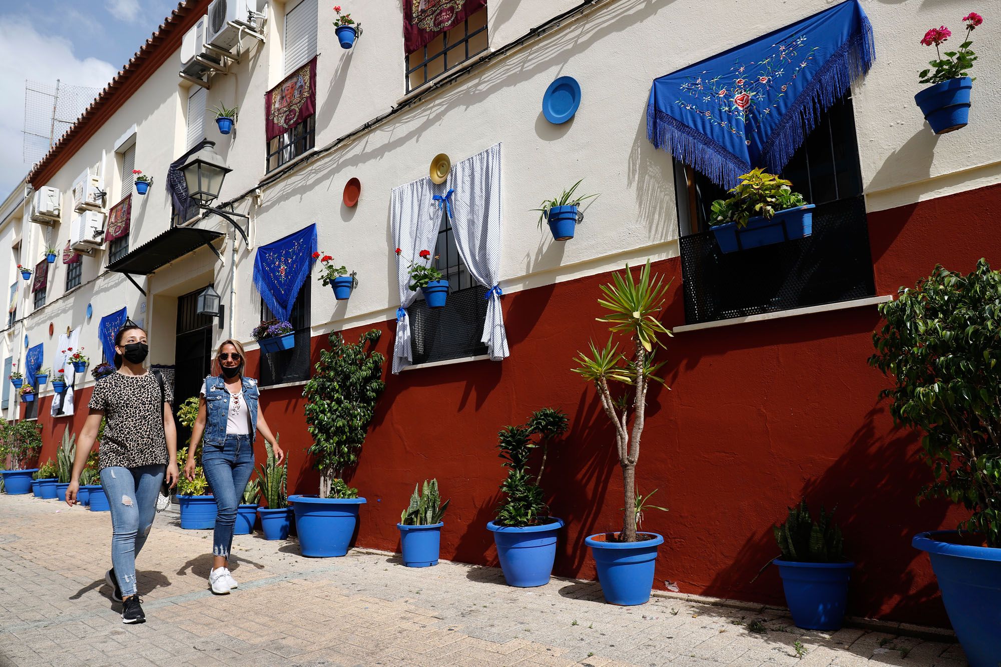 Concurso de balcones del barrio de la Trinidad