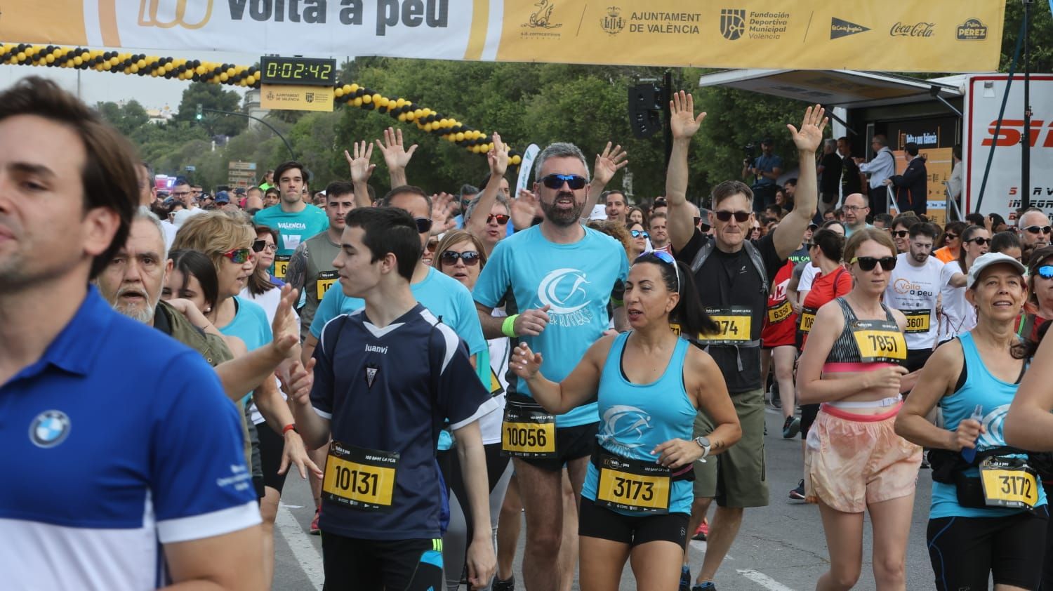 La Volta a Peu 2024 reúne a más de 7.000 corredores en su 100 cumpleaños