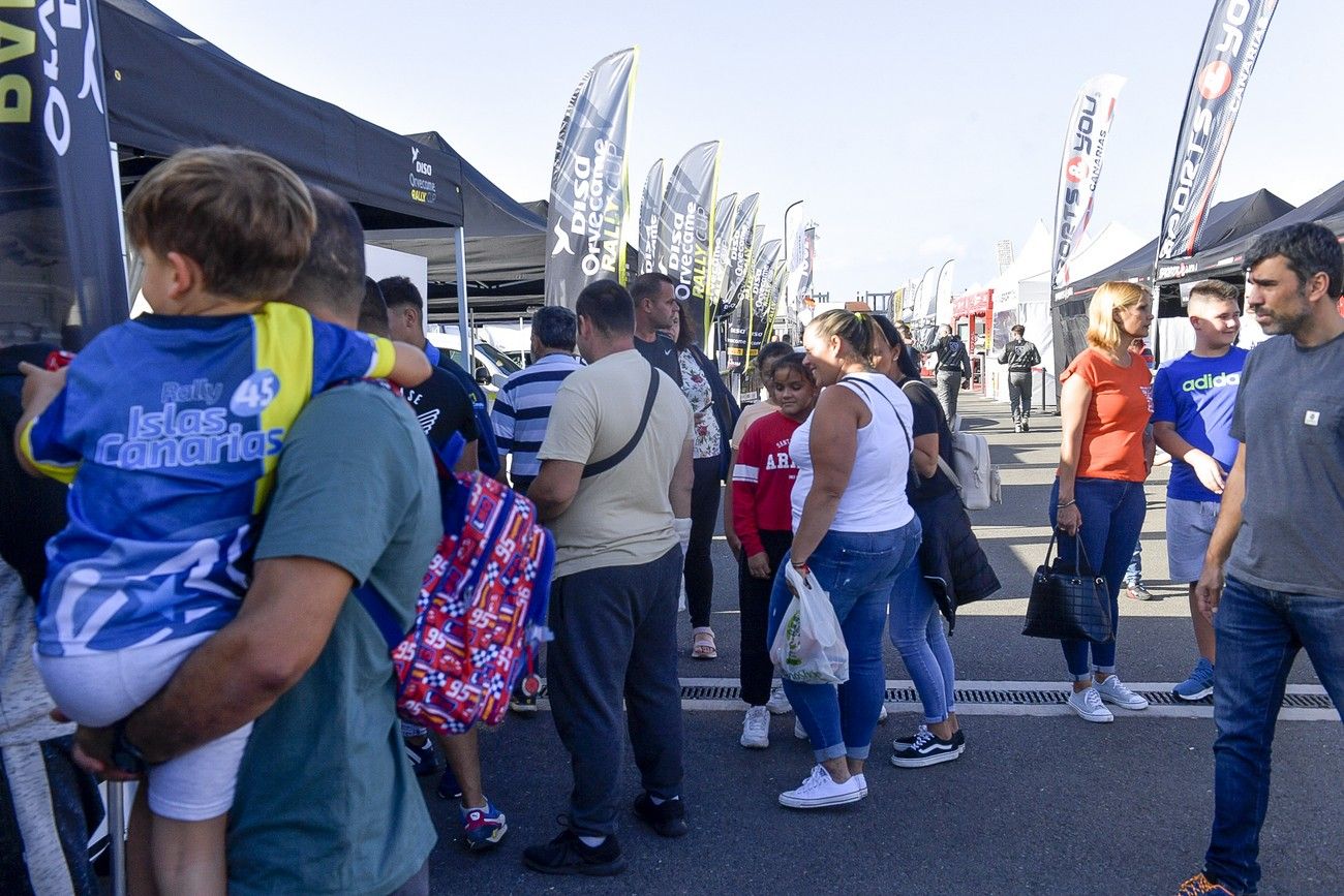 Tramo espectáculo del Rally Islas Canarias