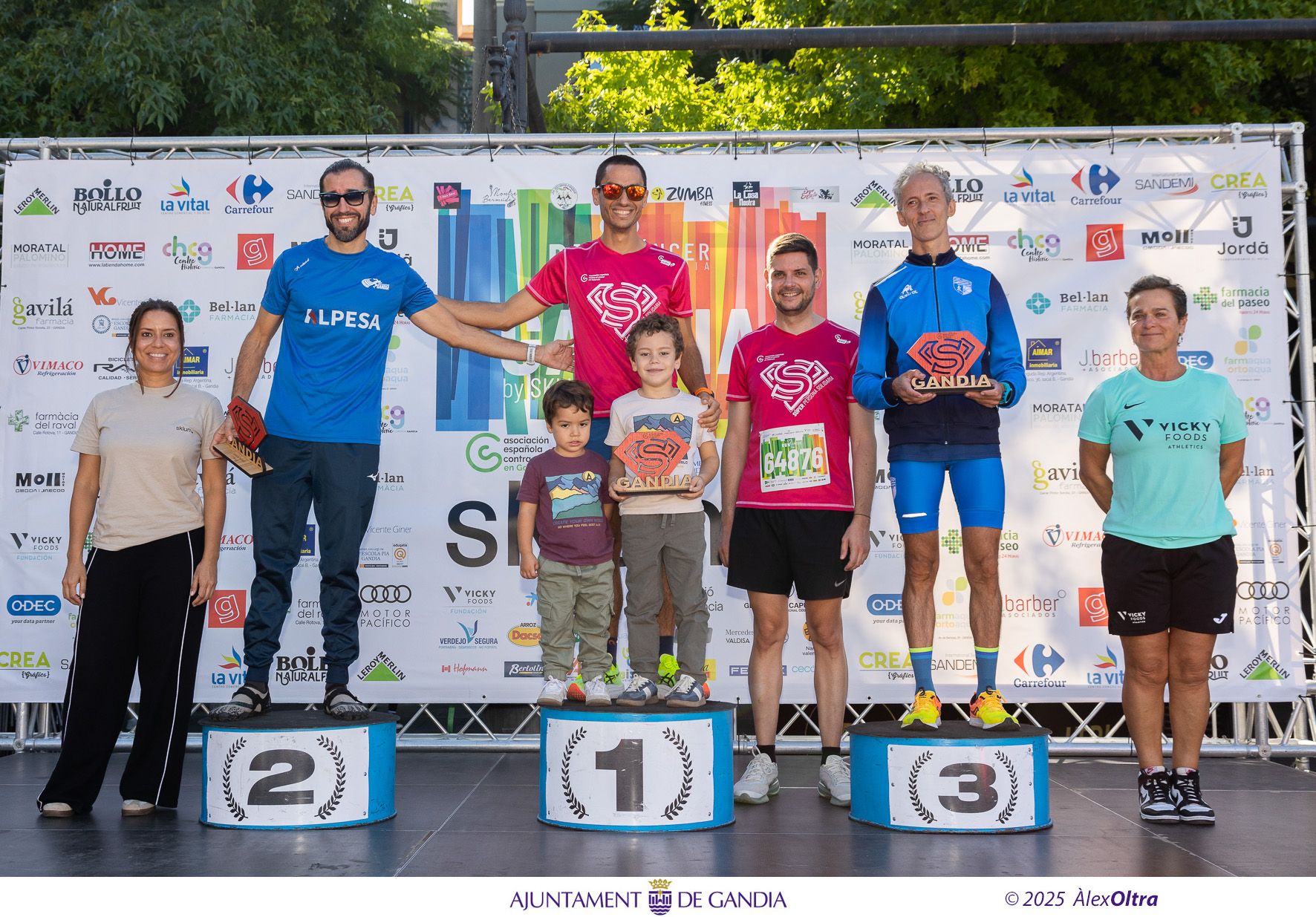 Gandia bate récords de solidaridad en la RunCáncer 2025