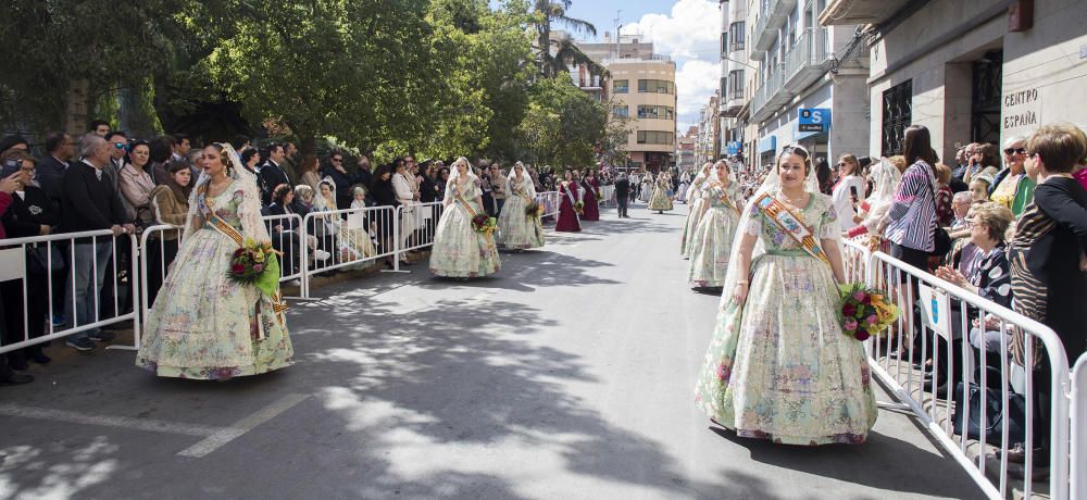 Fallas 2019: Ofrenda en Borriana