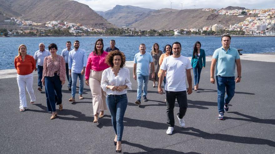 Candidatura de ASG en San Sebastián de La Gomera.