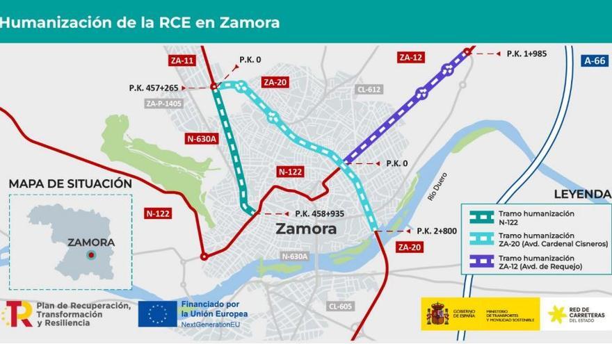 Inversión de 19 millones con 6,5 kilómetros de carriles-bici y más espacio peatonal en Zamora