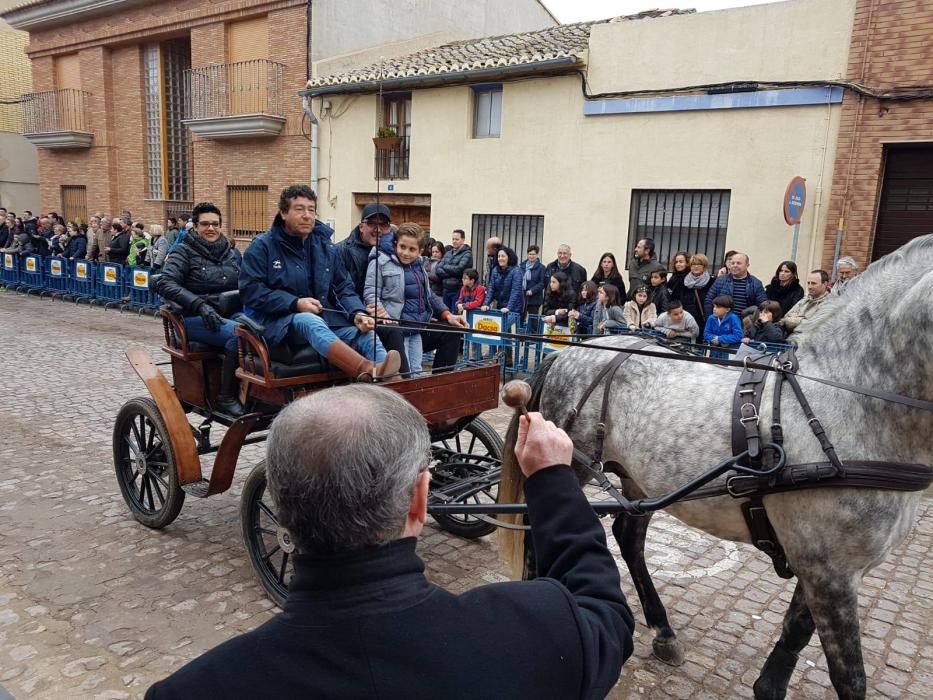 Bendición de animales en el barrio del Roca-Cuiper de Foios-Meliana.