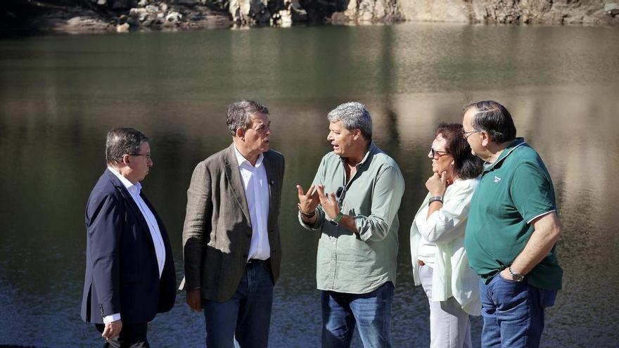 Besteiro reclama que el 50 % del canon del agua se reinvierta en mejorar la red: "La Xunta es la única que no entiende que hay un problema real"