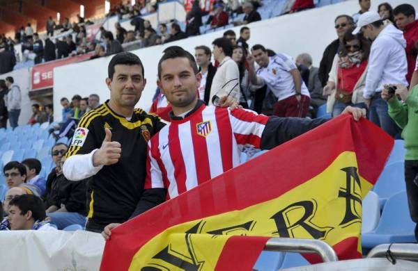 Las imágenes del Real Zaragoza - Atlético de Madrid