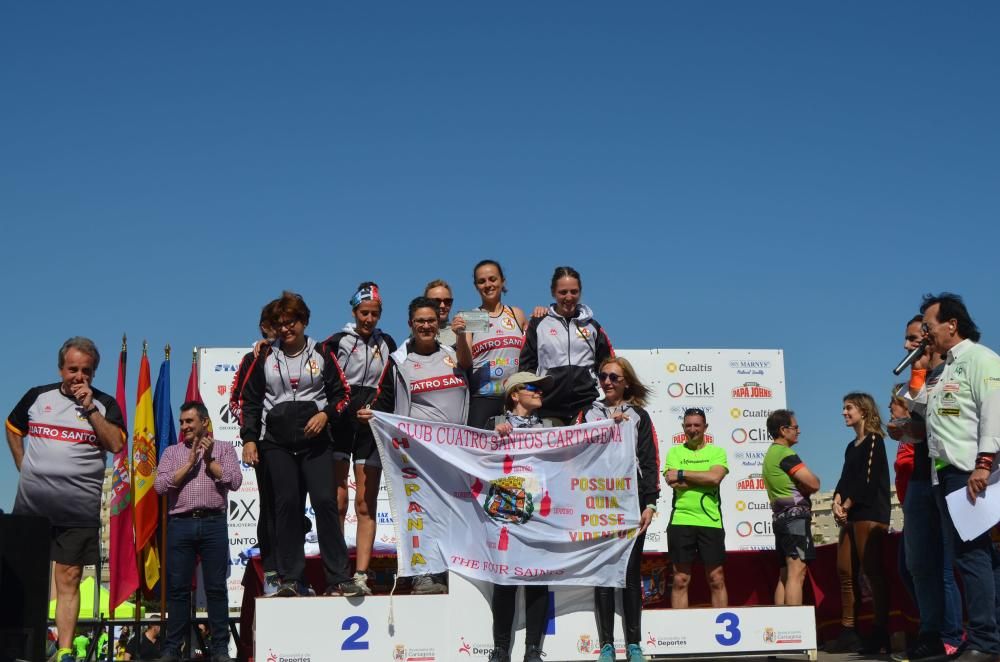 Ganadores de la Media Maratón de Cartagena