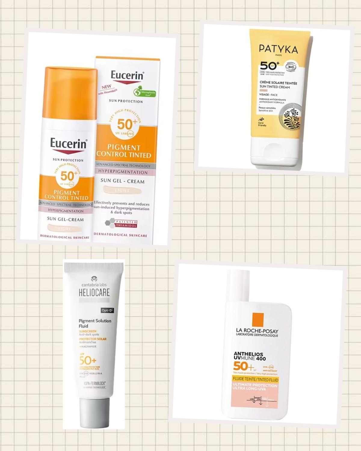 Los mejores protectores solares con color