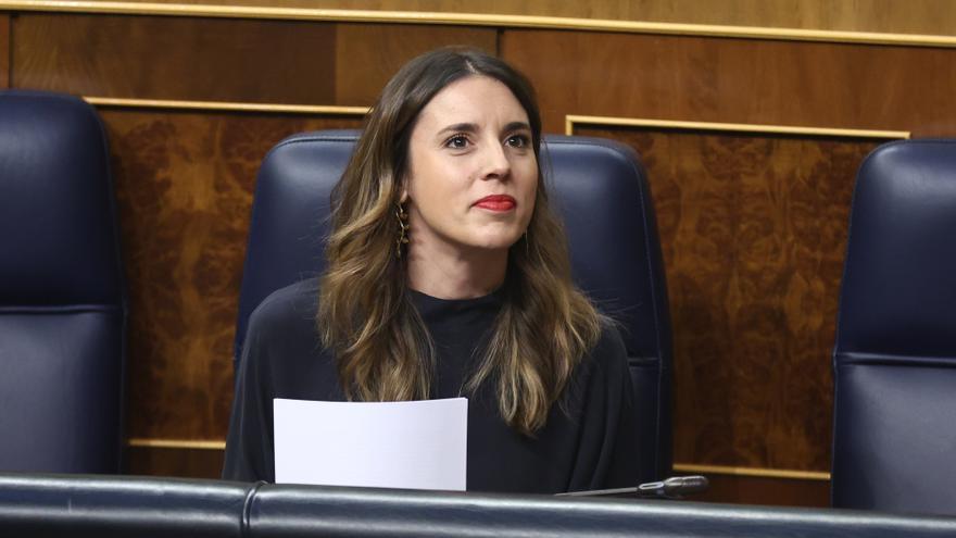 La ministra d'Igualtat, Irene Montero