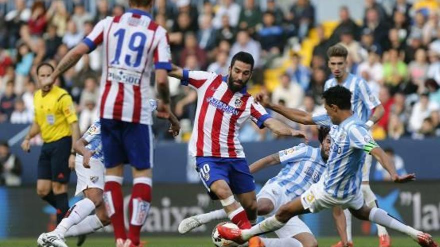 El todavía jugador del Atlético, Arda Turán, en un partido de la pasada temporada.