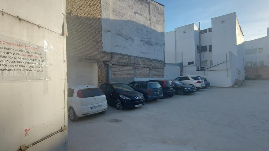 Ciudadanos critica el cierre del aparcamiento de la calle Mesón de Lucena