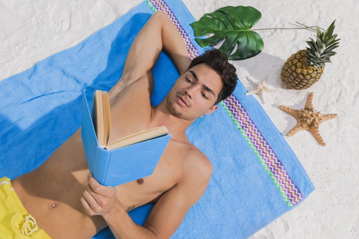 La toalla perfecta para la playa: secado rápido y superabsorbente