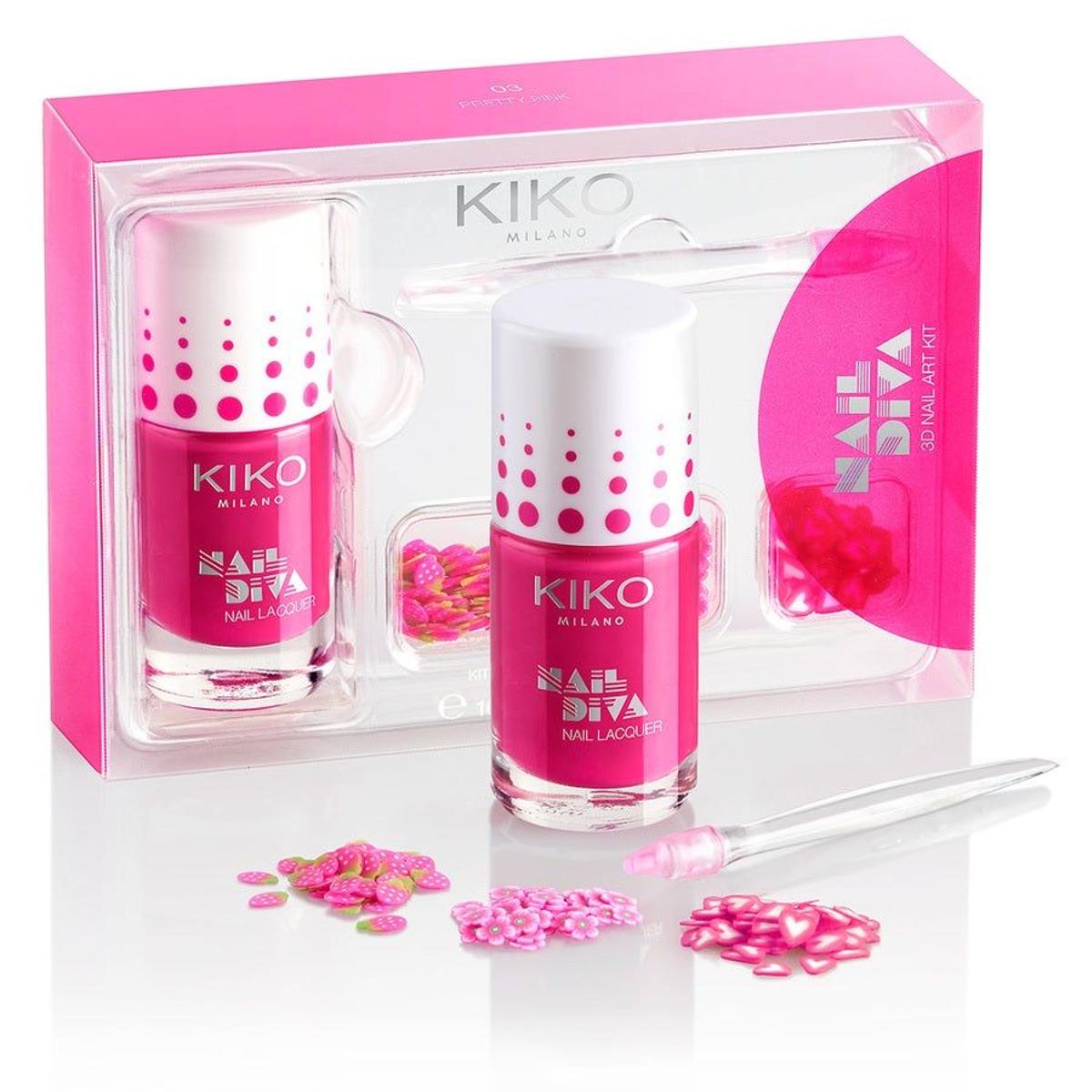 Set Nail Art Pretty Pink  de Kiko Cosmetics