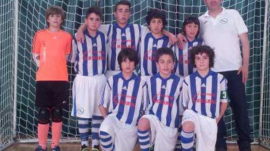 Los benjamines del Maristas.