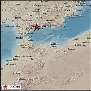 Terremoto de magnitud 4,1 con epicentro en Málaga