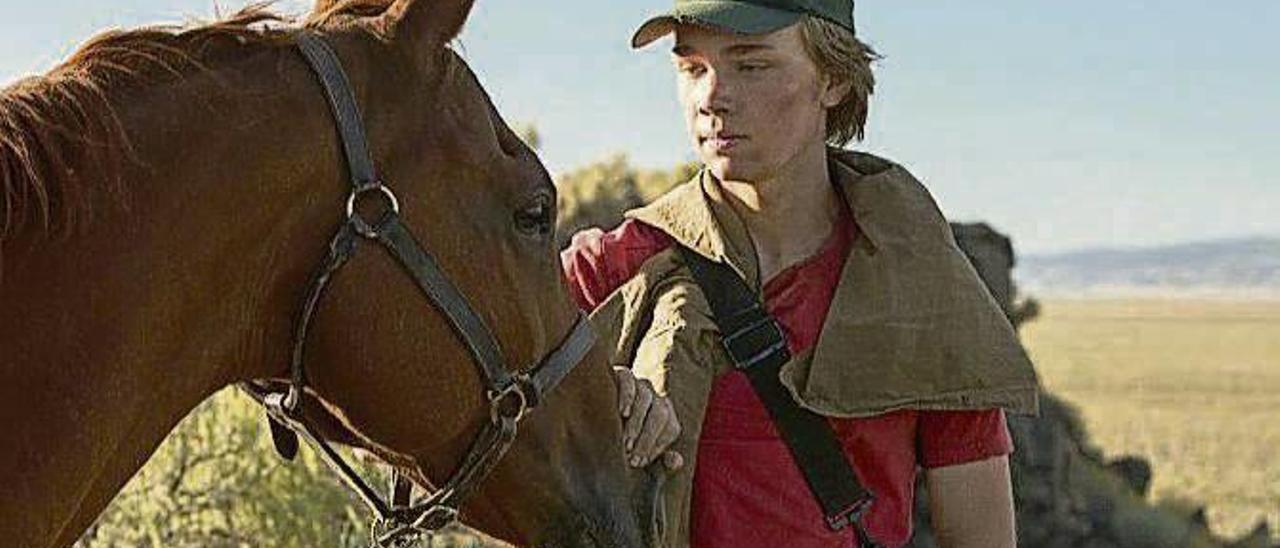 Charlie Plummer, en un fotograma de &quot;Lean on Pete&quot;.