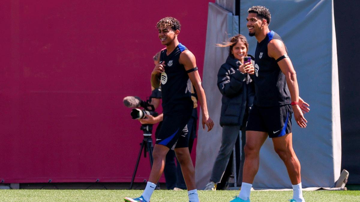 El Barça prepara el partido ante el Mallorca