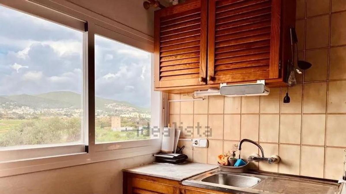 Vista de la cocina.
