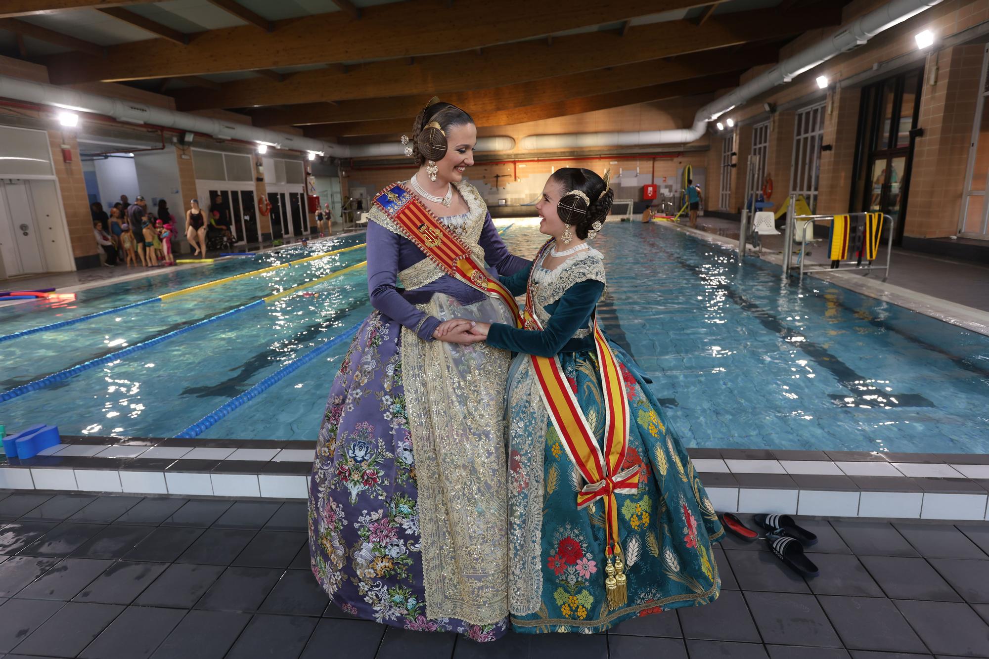 Laura y Paula, en el Extra de Fallas de Superdeporte... con la foto imposible